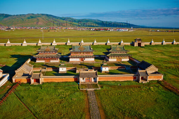 Mongolie, province de Ovorkhangai, vallée Orkhon classée Patrimoine Mondial de l'UNESCO, Kharkhorin, monastère Erdene Zuu // Mongolia, Ovorkhangai, Kharkhorin, Erdene Zuu Monastery, Orkhon valley, Unesco world heritage