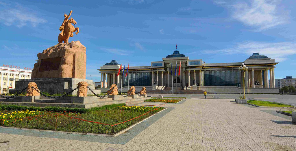 Place Gengis Khan à Ulaanbaatar